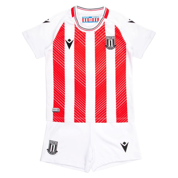 Camiseta Stoke City Primera equipo Niño 2022-23